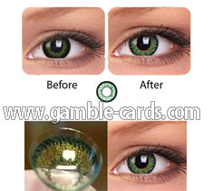 Контактные линзы для зеленых глаз 